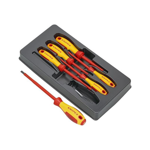 Knipex VDE Screwdriver Set, 6 Piece Knipex - RockBottom Northampton