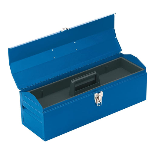 Draper 86675 Barn Type Tool Box with Tote Tray, 485mm