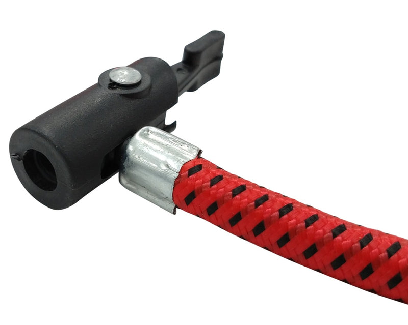 Streetwize Foot Pump Deluxe Double Barrel