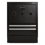 Draper Bunker Modular Floor Reel Cabinet, 2 Drawer, 680mm Draper - Town Tools