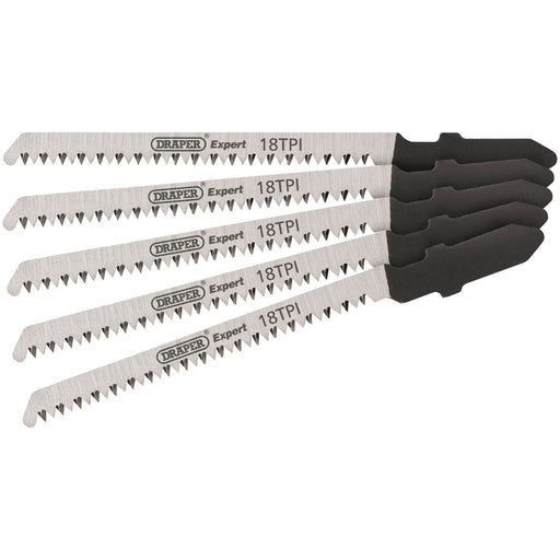 Draper 81721 Draper Expert DT101AO Jigsaw Blade Set, 83mm (5 Piece)