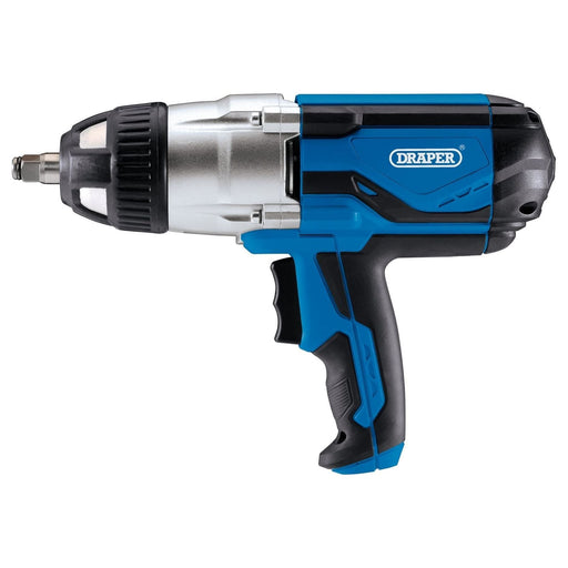 Draper 82994 230V Impact Wrench Kit, 1/2" Sq.Dr., 480Nm, 4 x Impact Sockets