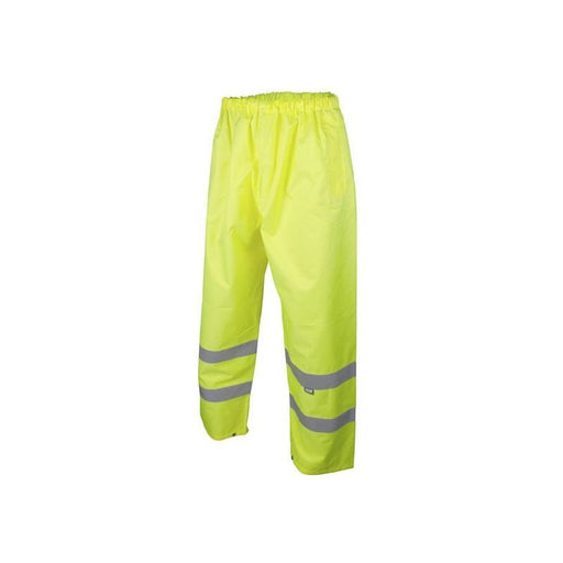 Scan Hi-Vis Motorway Trouser Yellow - M (36in) Scan - RockBottom Nothampton