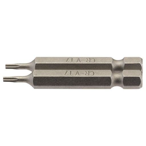 Draper 66483 Draper TX-STAR® Insert Bit, 1/4" Hex, 50mm Long, T7 (Pack of 2)