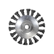 Faithfull Conical Wire Brush 100mm M14x2 Bore, 0.50mm Wire Faithfull - RockBottom Northampton
