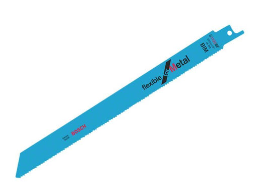 Bosch Powertool Accessories S 1122 BF Flexible for Metal Reciprocating Saw Blade 225mm 14 TPI Pack of 5 Bosch Powertool Accessories - RockBottom Northampton