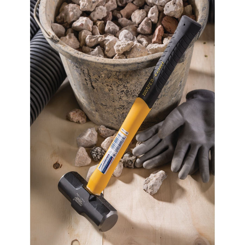 Draper 09937 Draper Expert Fibreglass Short Shaft Sledge Hammer, 1.8kg/4lb