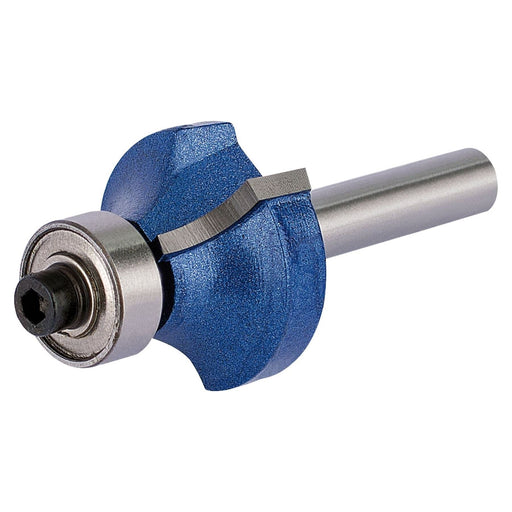 Draper 75341 TCT Router Bit, 1/4" Rounding, 25 x 7mm Radius