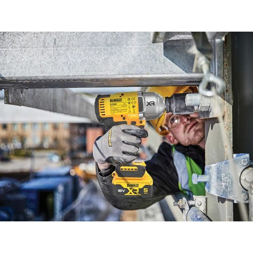 Dewalt Power Tools DCF900P2T XR Brushless 1/2in High Torque Impact Wrench 18V 2 x 5.0Ah Li-ion DeWALT Power Tools - RockBottom Northampton