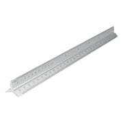 Faithfull Aluminium Triangle Scale Rule 300mm Faithfull - RockBottom Northampton