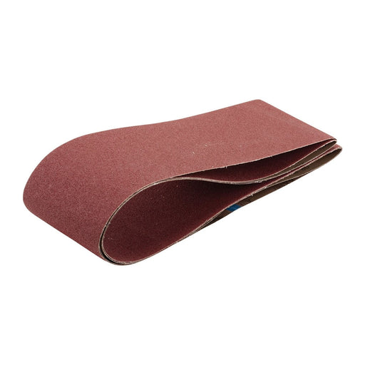 Draper 09416 Cloth Sanding Belt, 152 x 2010mm, 80 Grit (Pack of 2)