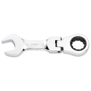 Draper HI-TORQ Metric Stubby Flexible Head Ratchet Combination Spanner, 17mm Draper - Town Tools