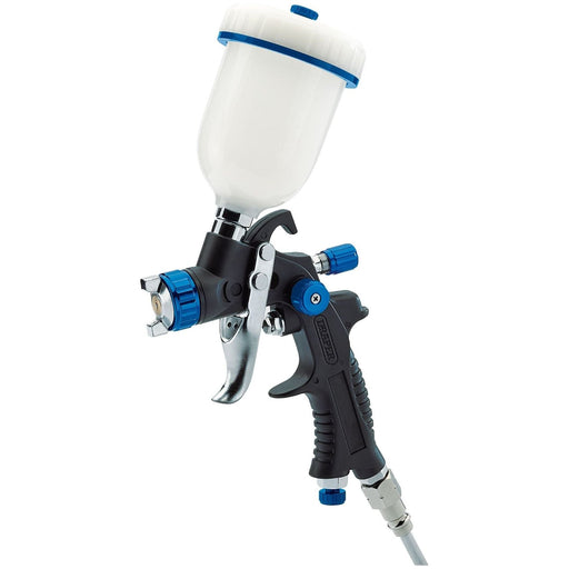 Draper 09709 Gravity Feed HVLP Composite Body Air Spray Gun, 100ml