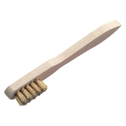 Lessmann Spark Plug Brush 2 Row Brass Wire Lessmann - RockBottom Northampton