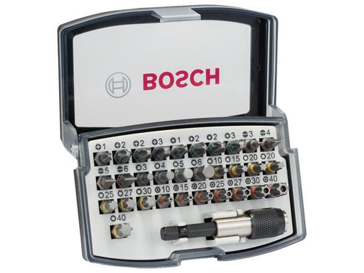 Bosch Powertool Accessories Professional Extra Hard Screwdriver Set, 32 Piece Bosch Powertool Accessories - RockBottom Northampton