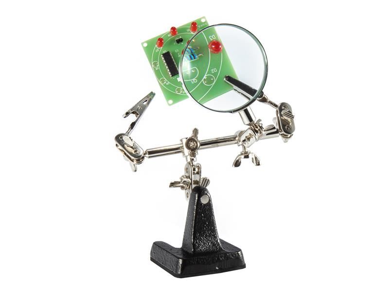 Weller Helping Hands Holder - 2 Arms & Magnifier Weller - RockBottom Northampton