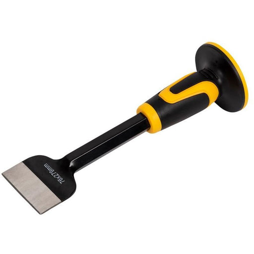 Roughneck Electrician's Flooring Chisel & Grip 279 x 76mm (11 x 3in) 19mm Shank Roughneck - RockBottom Nothampton