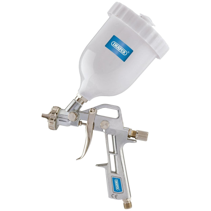 Draper 92971 Gravity Feed Air Spray Gun, 500ml