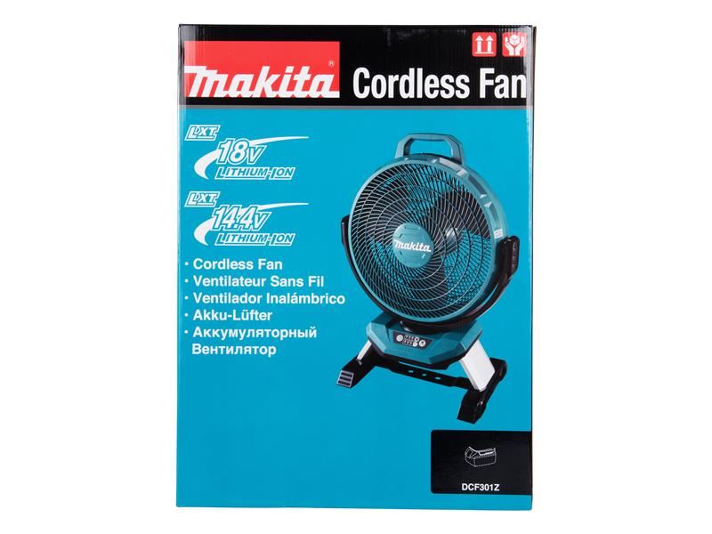 Makita DCF301Z LXT Portable Fan 14.4/18V Bare Unit Makita - RockBottom Northampton 