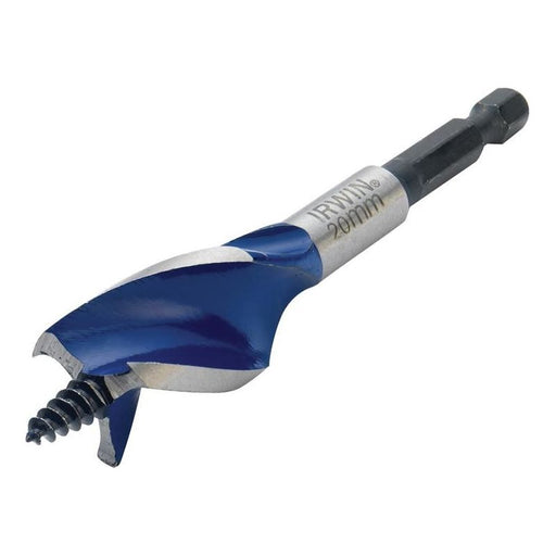 Irwin® Blue Groove 6X Stubby Wood Bit 20 x 100mm IRWIN® - RockBottom Northampton