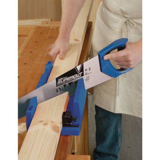 Draper 09789 Draper Expert Mitre Box with Clamping Facility, 367 x 116 x 70mm