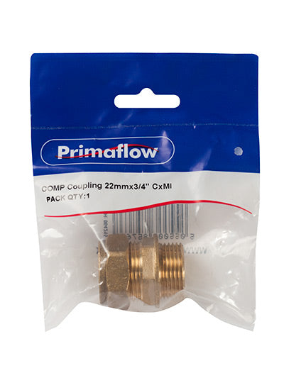 PrimaPack COMP Coupling 22mmx3/4" CxMI