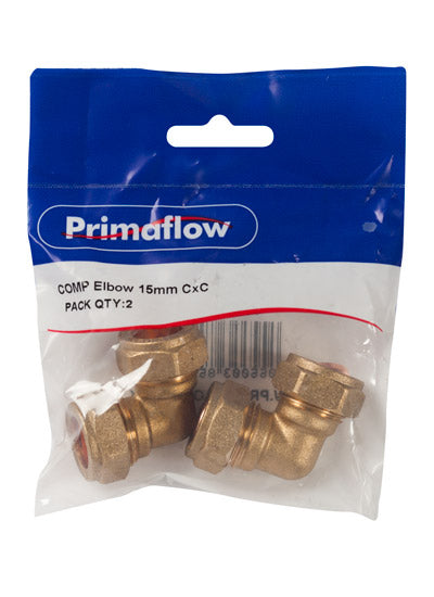 PrimaPack COMP Elbow 15mm CxC - PK 2