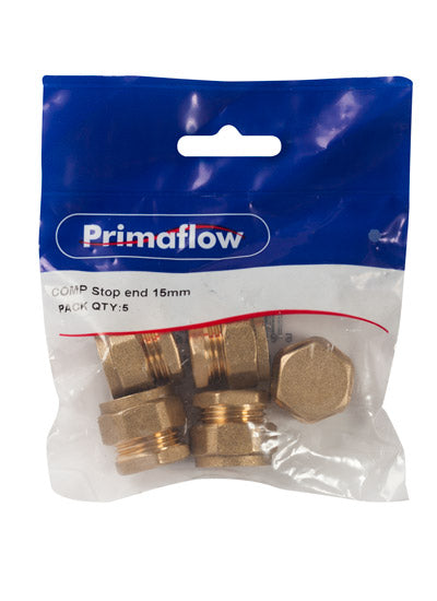PrimaPack COMP Stop end 15mm - PK 5