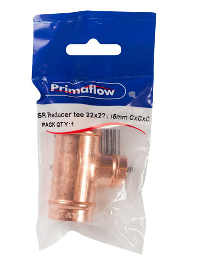PrimaPack SR Reducing tee 22x22x15