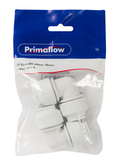 PrimaPack JG Speedfit elbow 15mm - PK 2