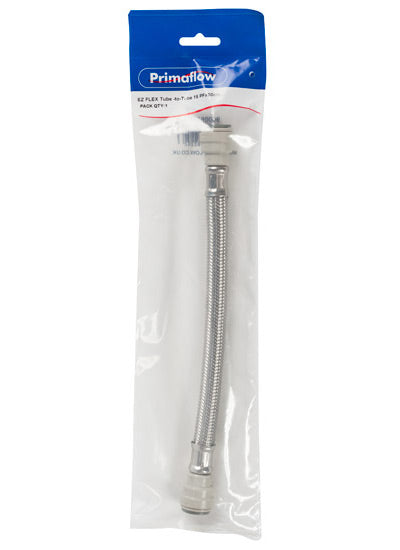 PrimaPack Flexible Tap Connector Tube to Tube 15x15x300mm - PUSHFIT