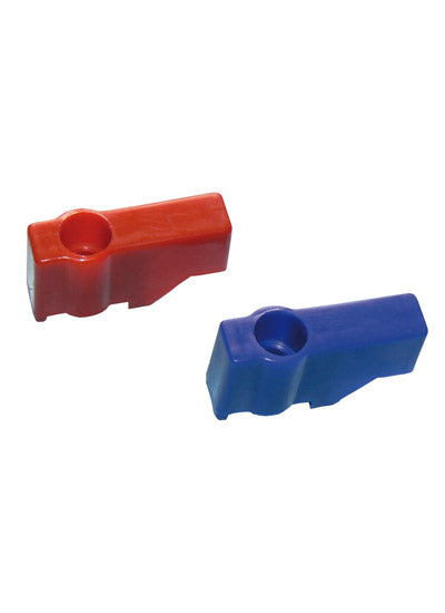 PrimaPack Washing Machine valve handles - 1 x red & 1 x blue
