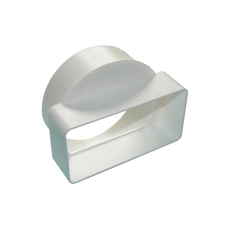 PrimaPack Flat channel clip - white - PK 2