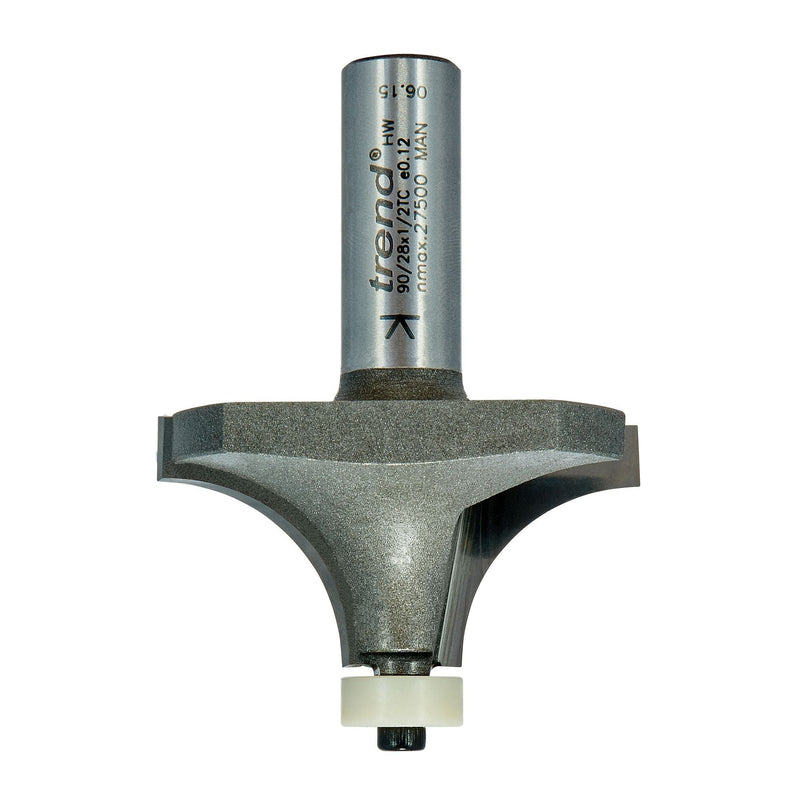 90/28X1/2TC - Bull nose combination cutter