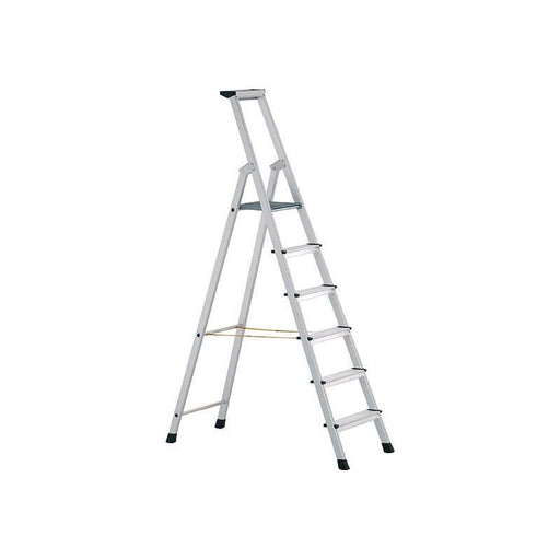 Zarges Anodised Trade Platform Steps, Platform Height 2.20m 10 Rungs Zarges - RockBottom Northampton