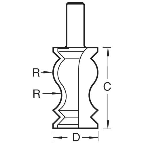 92/11X1/2TC - Cornice cutter