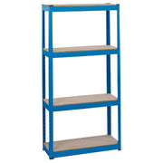 Draper Steel Shelving Unit, 4 Shelves, L760 x W300 x H1520mm 21658 Draper - Town Tools 