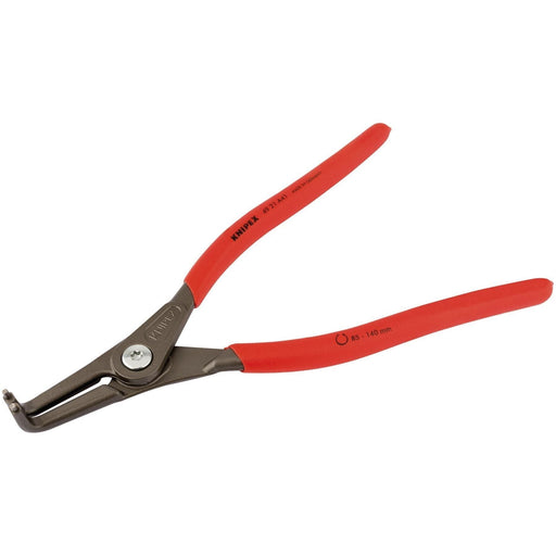 Draper 75097 KNIPEX 49 21 A41 90&deg; External Straight Tip Circlip Pliers, 305mm