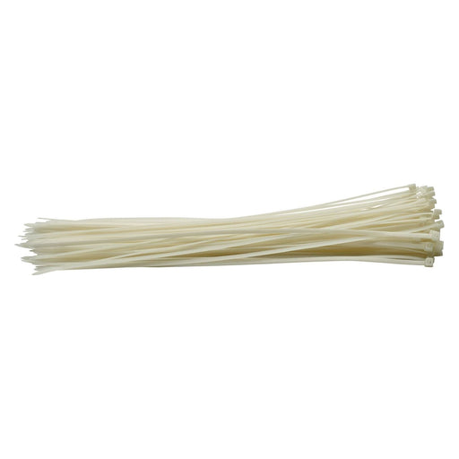 Draper 70401 Cable Ties, 4.8 x 400mm, White (Pack of 100)