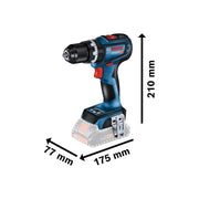 Bosch GSB 18V-90 C Professional Combi Drill 18V Bare Unit Bosch - RockBottom Northampton