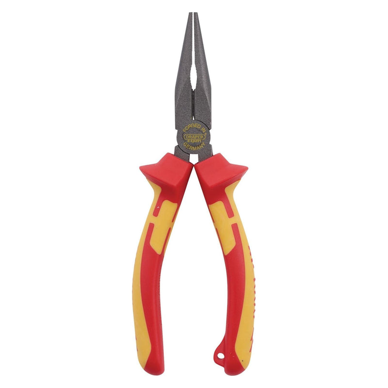 Draper 99067 XP1000® VDE Long Nose Pliers, 160mm, Tethered