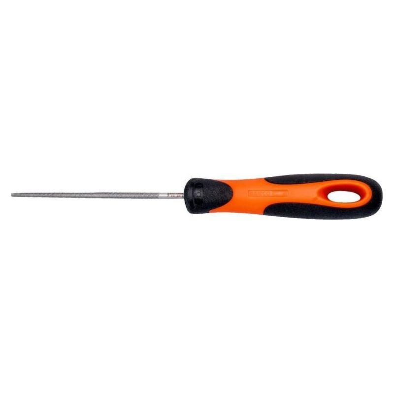 Bahco 1-230-08-1-2 ERGO™ Handled Round Bastard Cut File 200mm (8in) Bahco - RockBottom Northampton