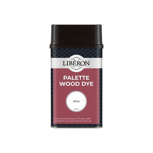 Liberon Palette Wood Dye White 500ml Liberon - RockBottom Northampton