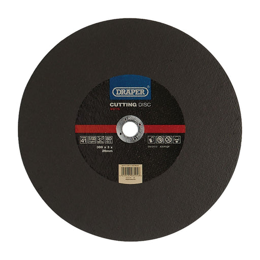 Draper 94776 Metal Cutting Disc, 300 x 3 x 20mm