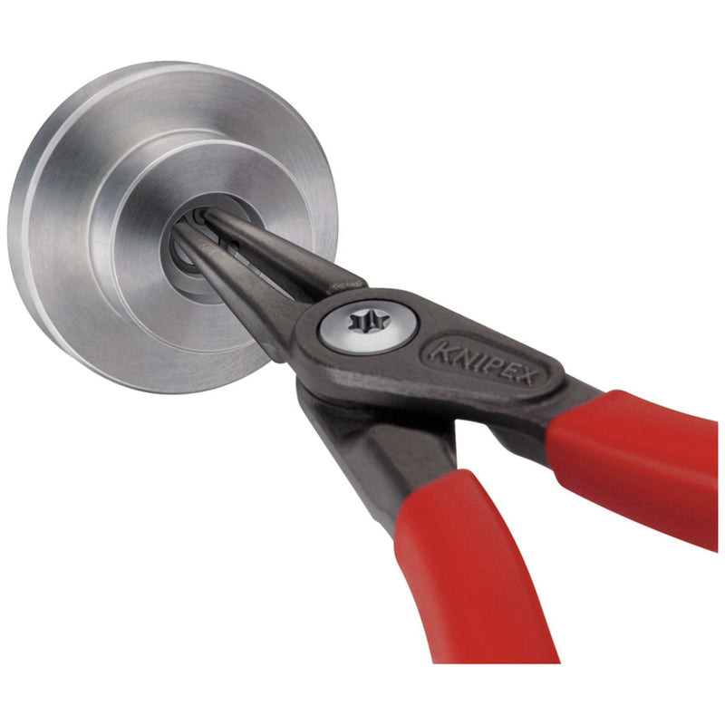 Draper 75079 KNIPEX 48 11 J2 SB Precision Circlip Pliers For Internal Circlips In Bore Holes, 180mm