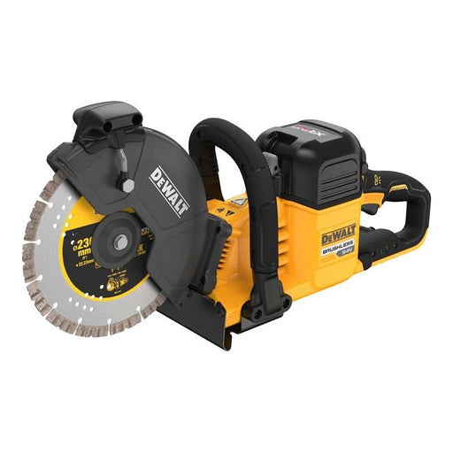 Dewalt Power Tools DCS691X2 XR FlexVolt 230mm Cut-Off Saw 54V 2 x 9.0Ah Li-ion DeWALT Power Tools - RockBottom Northampton
