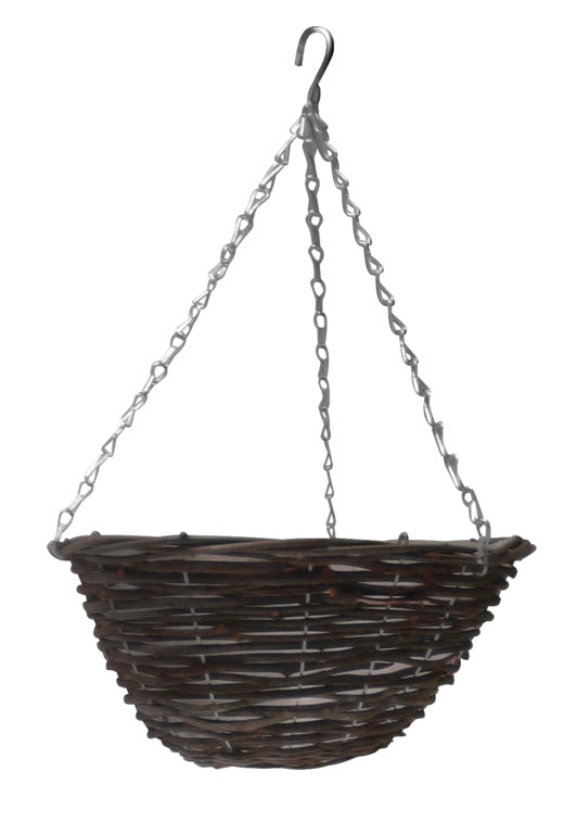 Ambassador Willow Hanging Basket 12"