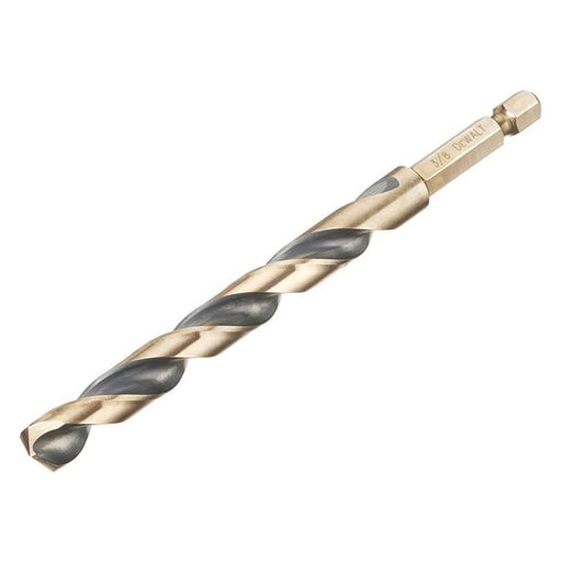 Dewalt Power Tools BLACK&GOLD Hex HSS-G Drill Bit 9.5mm DeWALT Power Tools - RockBottom Northampton