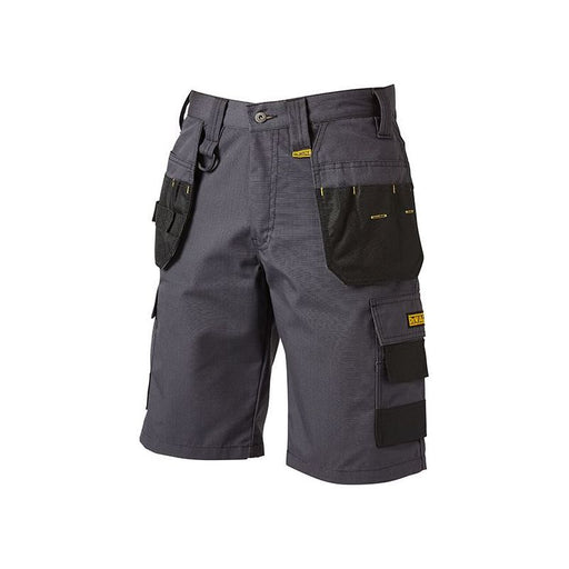 Dewalt Power Tools Cheverley Lightweight Grey Polycotton Shorts Waist 32in DeWALT Power Tools - RockBottom Northampton