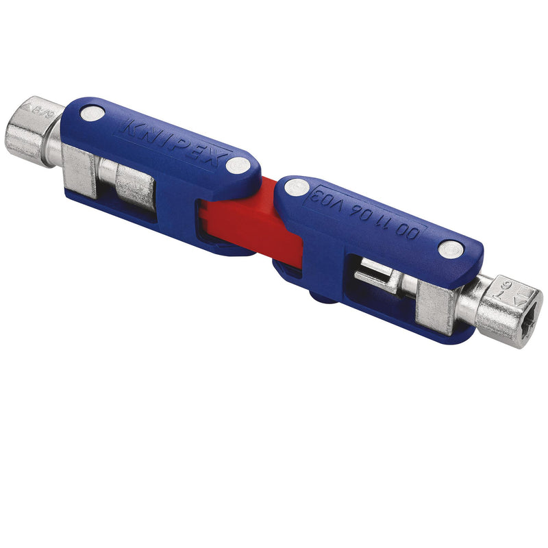 Draper 99408 KNIPEX 00 11 06 V03 Control Cabinet Key "Double-Joint", 62 mm
